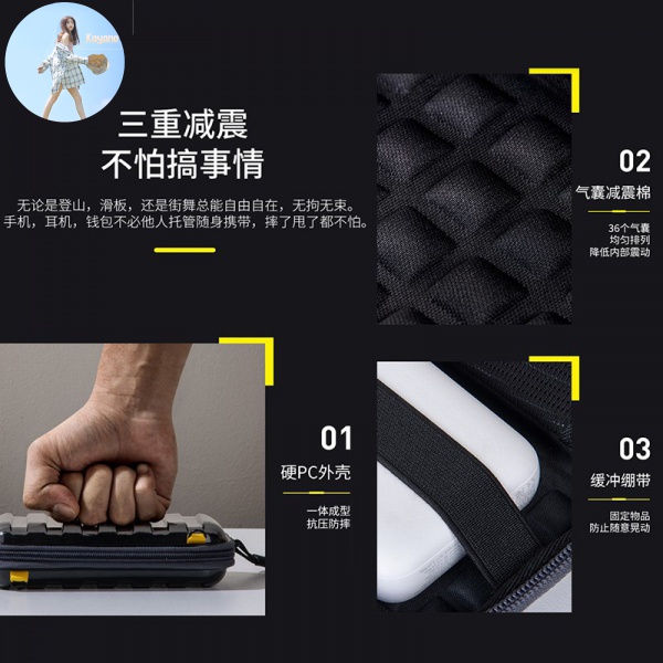 Baseus Túi Đựng Dây Cáp Sạc Đa Năng Tiện Dụng | BigBuy360 - bigbuy360.vn