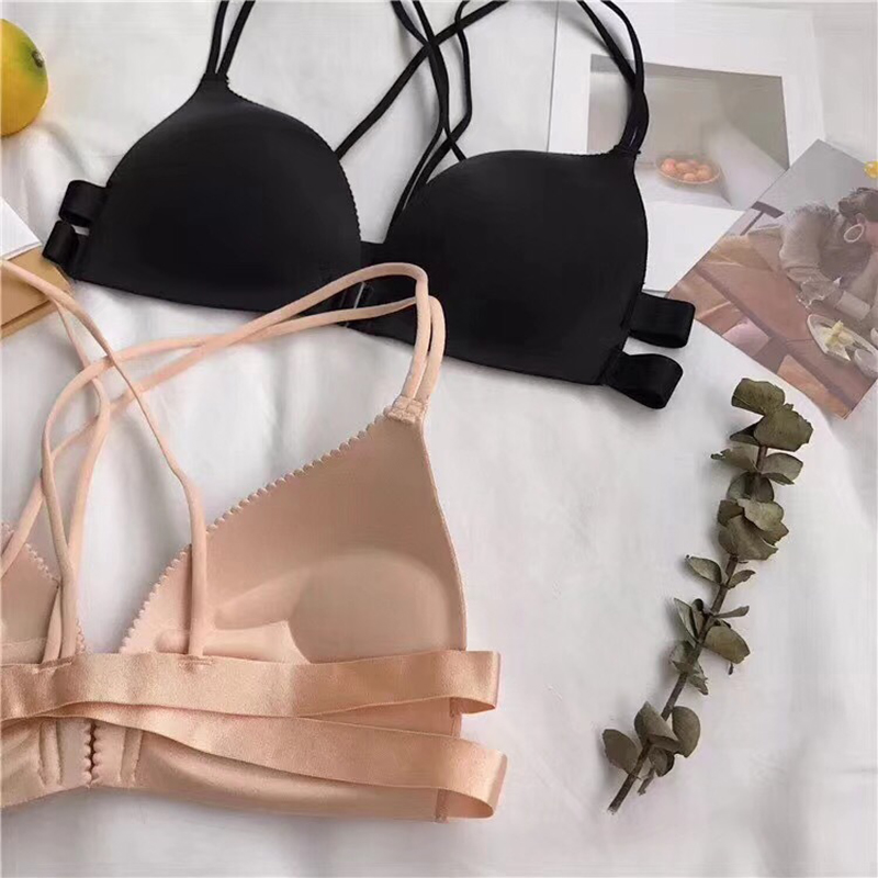 Áo Ngực Nữ Có Đệm Nâng Ngực Không Đường May Gợi Cảm