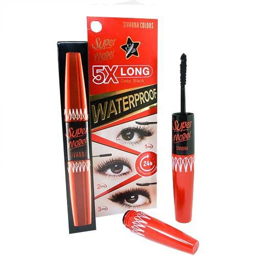 Mascara 2 Đầu Sivanna Colors Super Model 5X Long - BX3638