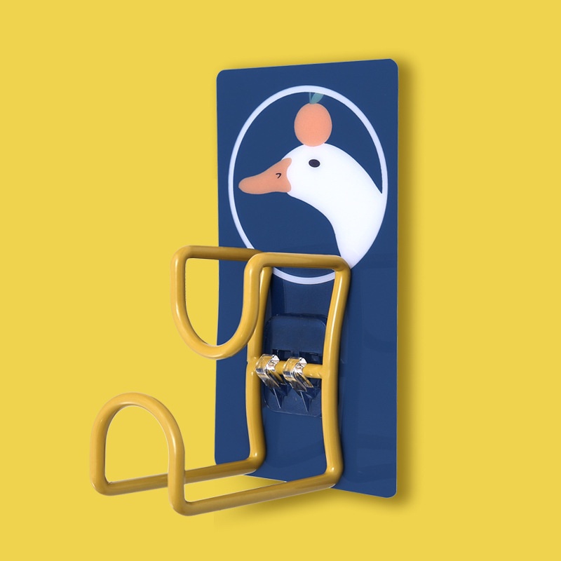 Móc Treo Thau Chậu, Móc Treo Đa Năng In Hình Dán Tường Tiện Lợi