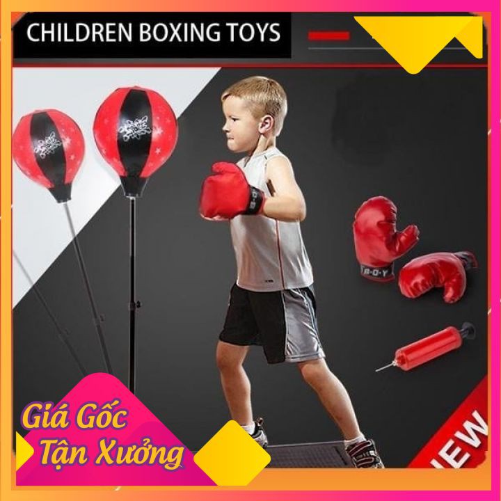 [XẢ KHO ] Bộ BOXING Đấm Bốc Size Trẻ Em Siêu Đẹp [FREESHIP]