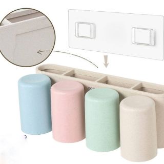 KỆ NHÀ TẮM CHẮM CHẢI ĐỂ ĐỒ ĐA NĂNG 4 CỐC ECOCO 1702