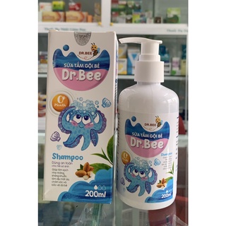 Sữa tắm gội bé dr.bee