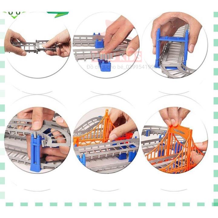 Lắp Ráp Đường Đua  Xe Lửa Chính Hãng Antona Chạy Pin Cho Bé Thỏa Sức Sáng Tạo