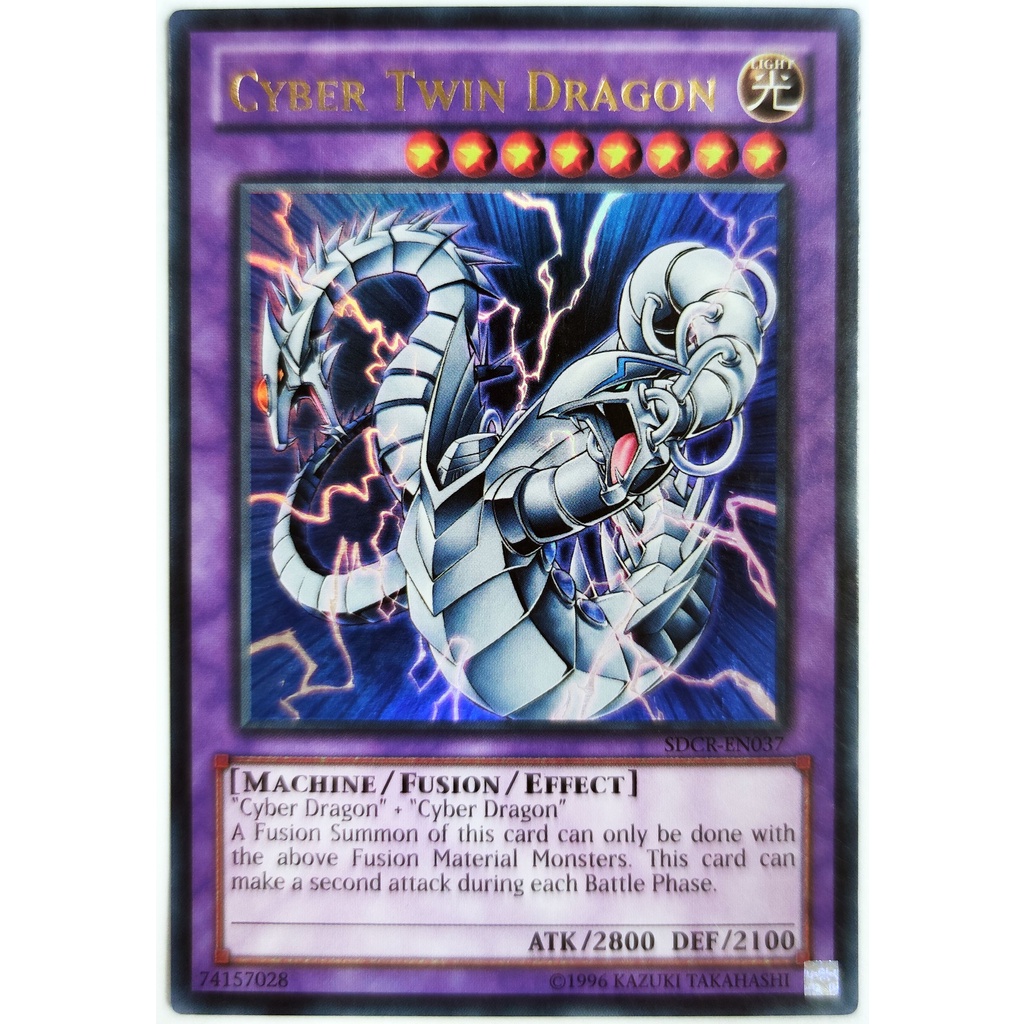 [Thẻ Yugioh] Cyber Twin Dragon |EN| Ultra Rare (GX)
