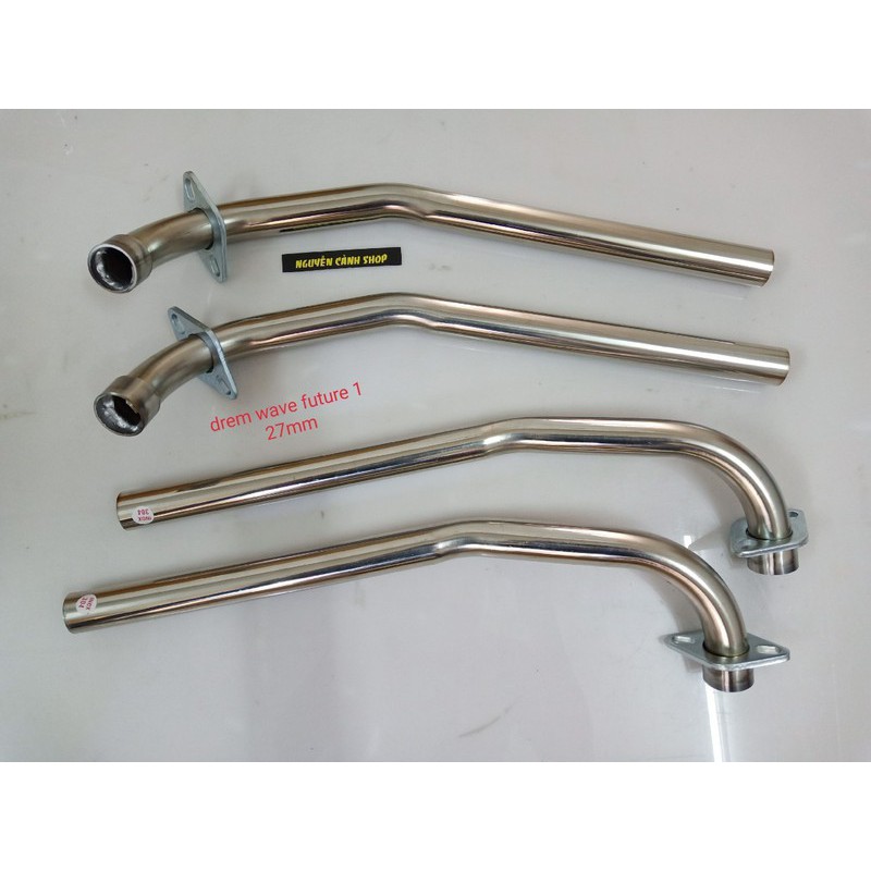 Cổ pô inox 304 gắn future neo phi 27mm