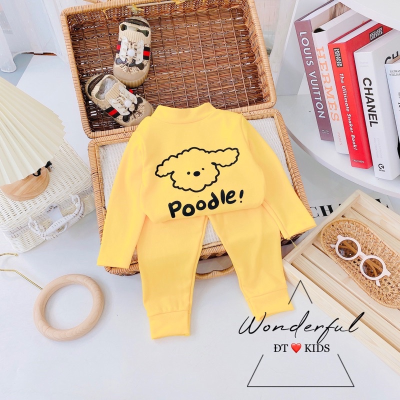 Bộ cừu poodle cho bé