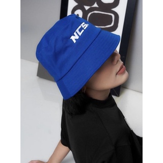 Nón bucket xanh thêu NCS