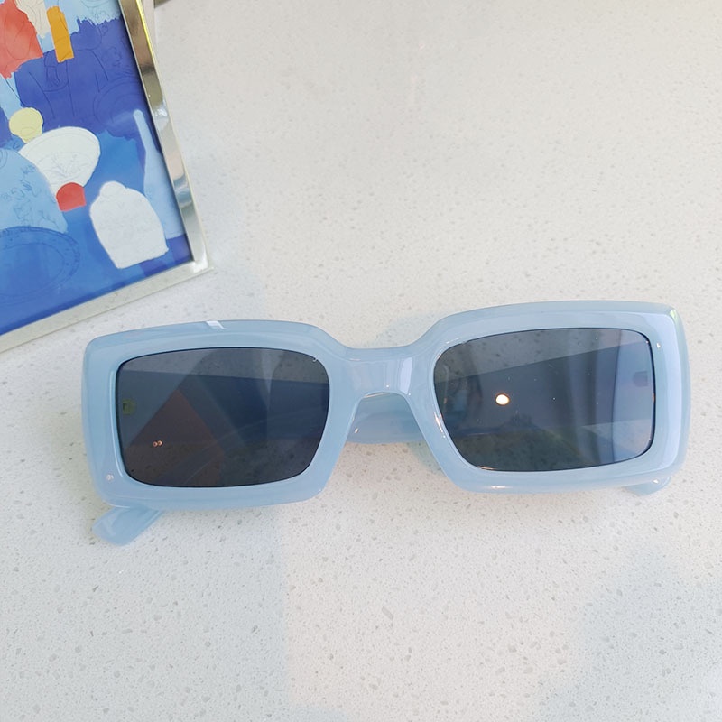 (JIUERBA) Kính Râm Chống Nắng Mùa Hè Màu Kẹo Tươi Mới Phong Cách Hàn Quốc