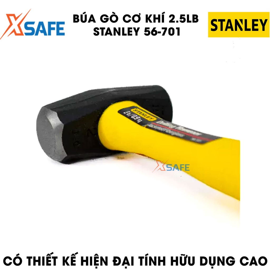 Búa gò STANLEY đầu búa chất liệu hợp kim cao cấp Búa cơ khí Stanley tiện lợi dùng trong chế tạo, sửa chữa, lắp ráp