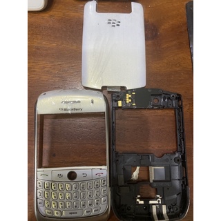Vỏ blackberry 8900 kèm phím xương hoặc chỉ mặt trước nắp sau