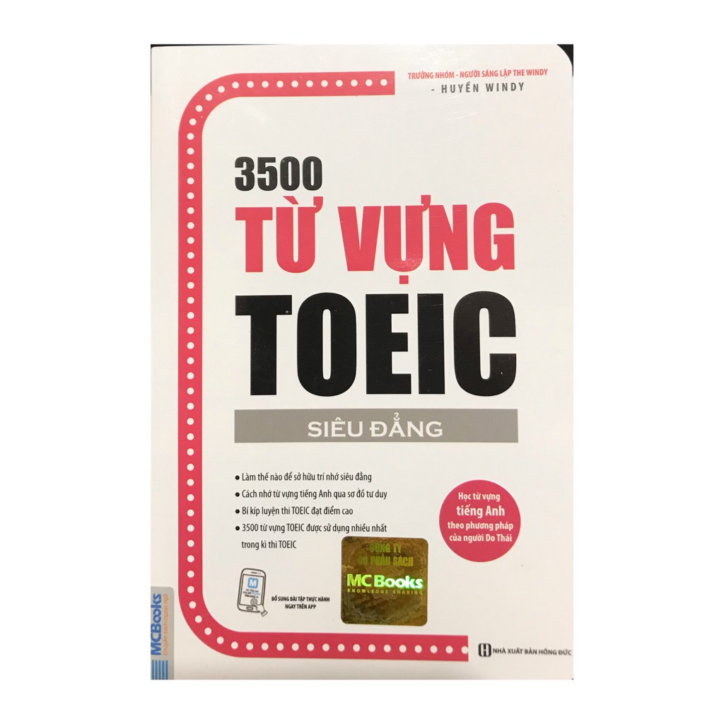 Sách-3500 Từ Vựng Toeic (Tái Bản 2020)