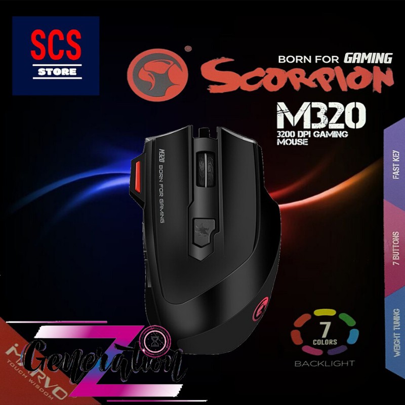 CHUỘT QUANG MARVO M320 - MOUSE MARVO M320