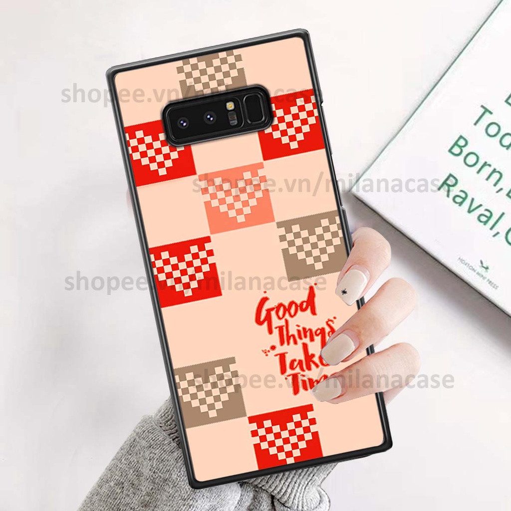 Ốp Samsung Note 8 caro họa tiết nhiều màu sắc siêu đẹp thời trang cá tính