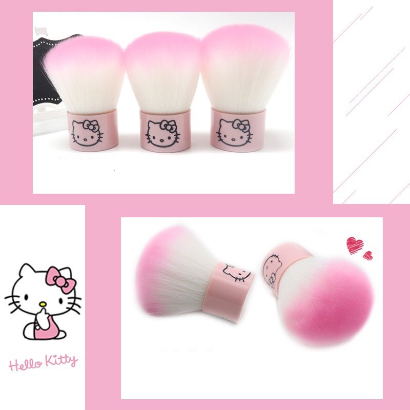 Chổi Cọ Hello Kitty ( Nails - Makeup )