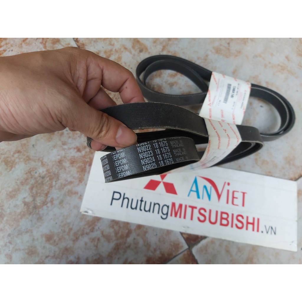 Dây curoa bơm nước, dây tổng xe Mitsubishi Attrage và Mirage