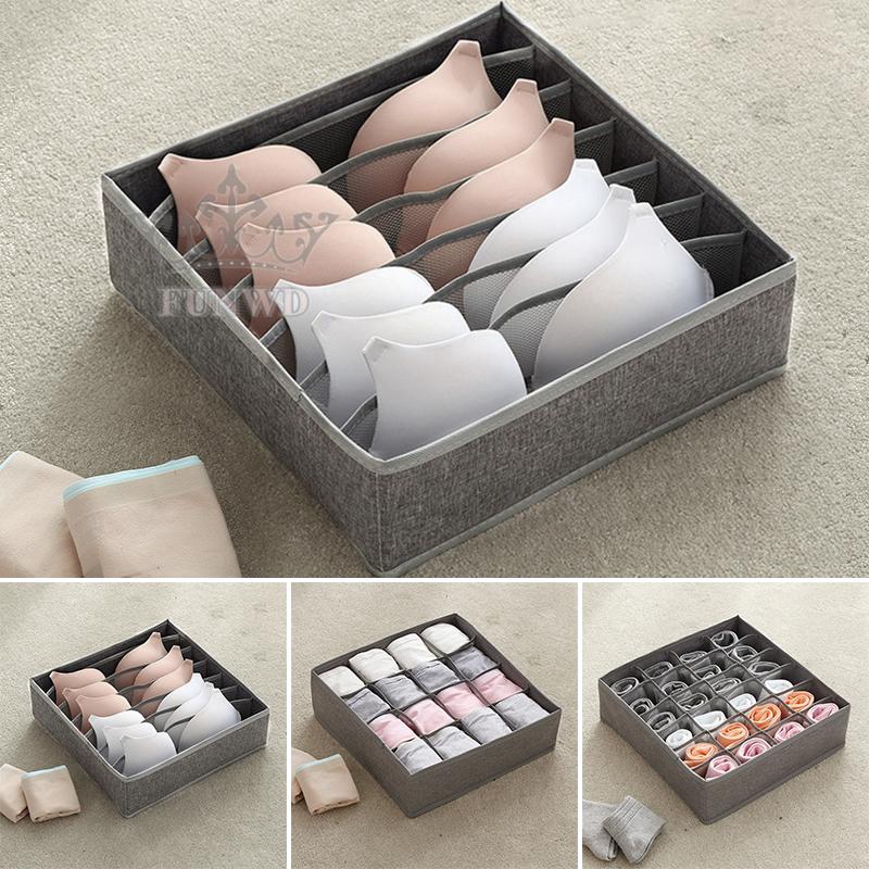 Hộp Đựng Đồ Lót 7/16/24 Ngăn Tiết Kiệm Không Gian