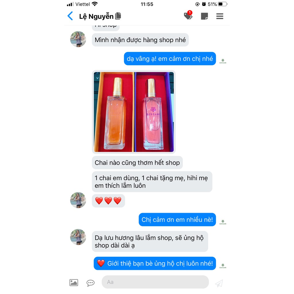 SET NƯỚC HOA NỮ CAO CẤP BERGAMI 🔥CÁ TÍNH QUA TỪNG MÙI HƯƠNG | BigBuy360 - bigbuy360.vn