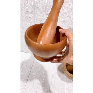 Bộ chày cối gỗ cao cấp