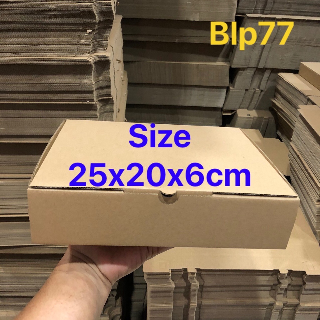 50 HỘP CARTON GÀI ĐỰNG QUẦN ÁO SIZE 25X20X6CM