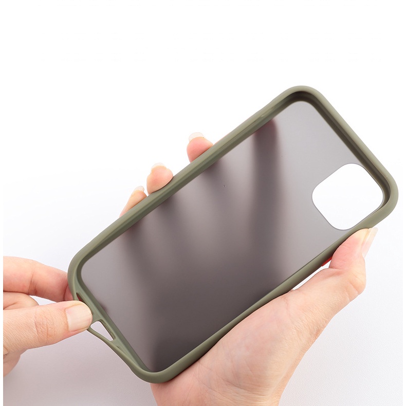 Ốp lưng IPhone Nhám-Chống Vân tay Mặt lưng 6/6s/6plus/6splus/7/8/7plus/8plus/x/xs/xs max/11/11pro max