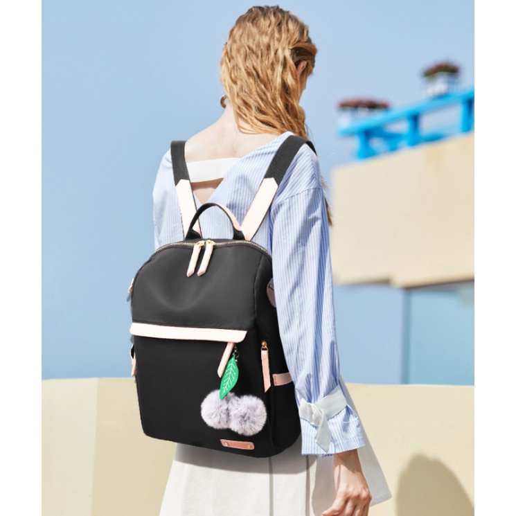 Ba Lô Thời Trang Chống Nước Chống Trộm Phong Cách Hàn Quốc Cho Nữ