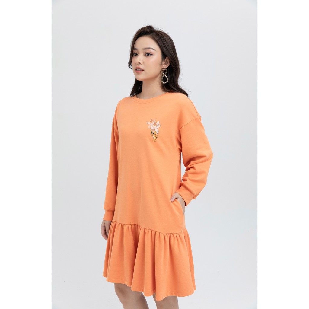 Đầm thun đuôi cá tay dài IVY moda MS 42B8401 | BigBuy360 - bigbuy360.vn