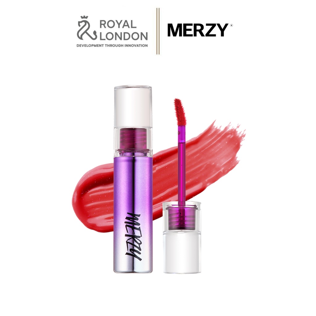 [HB GIFT] Son bóng M.e.r.z.y Aurora Dewy Tint 5.5g màu DT08 Fantasia Roseshine - Quà tặng Balance Active Formula