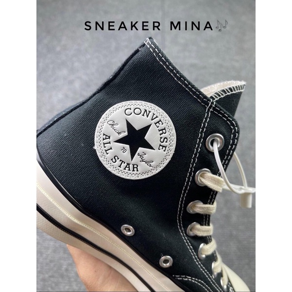 Giày converse 1970 đen cao cổ , thấp cổ  , Giày cv 11 Thể thao nam nữ sneaker lót xanh