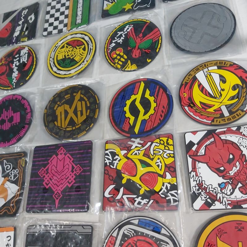 [Phụ Kiện] Miếng Lót Ly Cao Su Rubber Coaster Siêu Nhân Kamen Rider