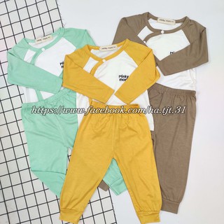 BỘ SƠ SINH CÀI NÚT CHÉO CỰC YÊU CHO BÉ