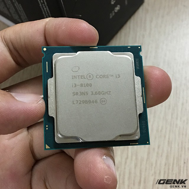 Bộ vi xử lý Intel Core i3 8100 (3.6GHz/6M/Coffee Lake) tháo máy nguyên bản