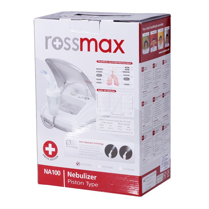 Máy xông mũi họng Rossmax NA100