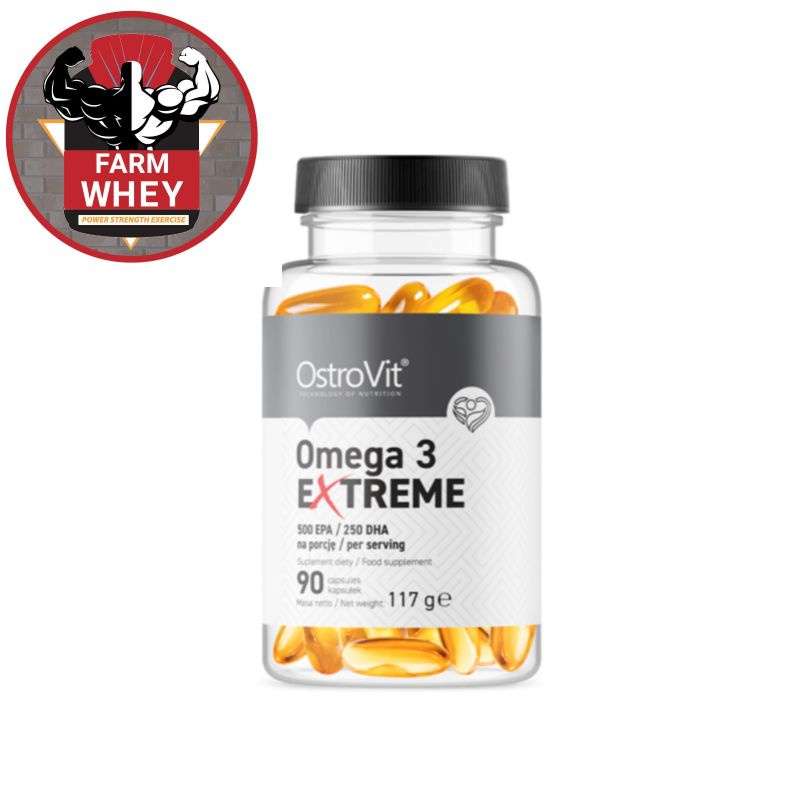 Viên Uống Dầu Cá Cô Đặc OMEGA 3 EXTREME OSTROVIT - 90 viên