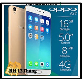 Điện thoại Oppo A37 - Oppo A37F CHÍNH HÃNG 2sim ram 2G/16G BH 12T
