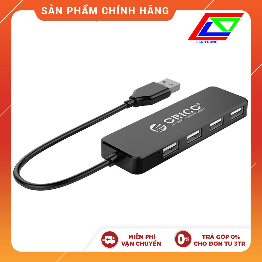 Bộ chia usb 1-4 Orico 2.0 chính hãng