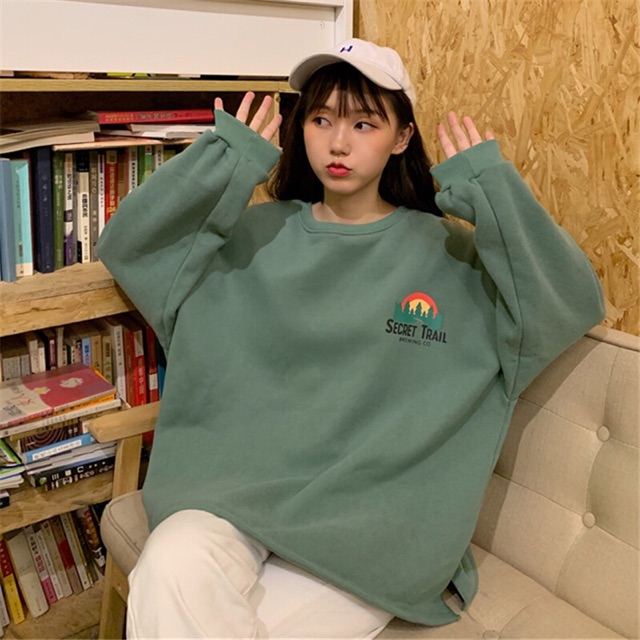 Ulzzang tee oversize cực xinh [Có 3 màu]