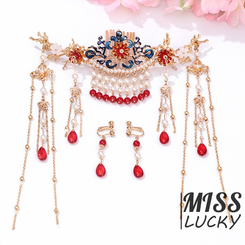 Phụ Kiện Cài Tóc Phong Cách Trung Hoa Sang Trọng Cho Nữ