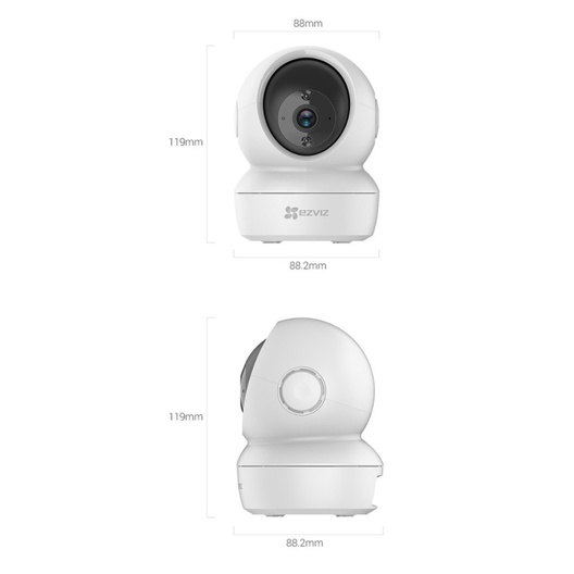 Camera wifi không dây, xoay 360 độ, Ezviz C6N 2MP 4MP 2K siêu nét, đàm thoại 2 chiều, theo dõi chuyển động