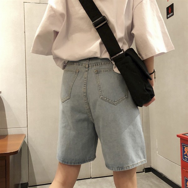 Quần short jean xanh (060133)