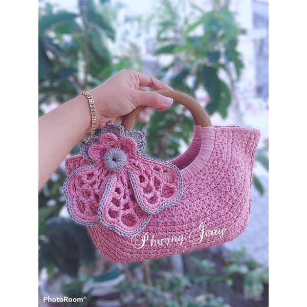 Sợi Airy móc túi/mũ (cuộn 45gr)