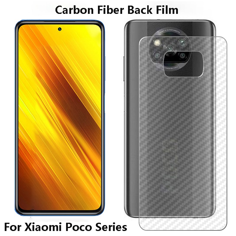 Kính Cường Lực Bảo Vệ Mặt Sau Điện Thoại Xiaomi Poco X3 Pro X3 Nfc Pocophone Pocox3 Nfc X3Pro