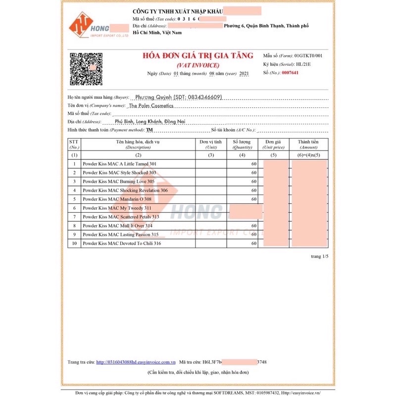 Fullsize - Fullbox Son kem lì Mac 989 Powder Kiss Liquid màu Mull It Over