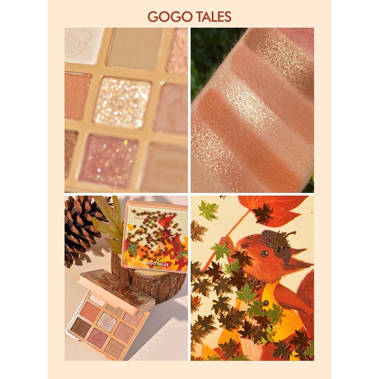 [GOGOTALES] Bảng mắt 9 ô Gogotales Autumn Forest (GT329)