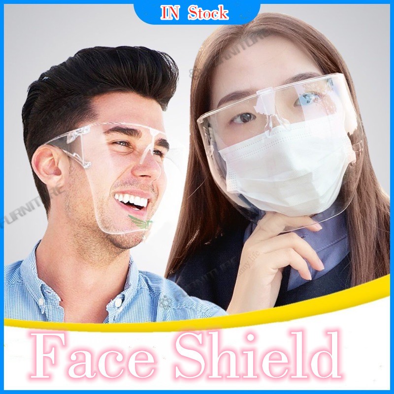Mặt nạ bảo hộ che toàn diện chống bụi / ánh sáng xanh / thấm nước / sương mù có thể tái sử dụng