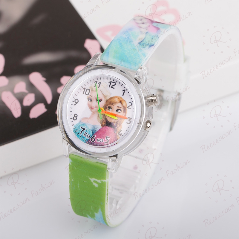 Đồng hồ họa tiết nhân vật phim Frozen đeo tay dành cho bé | BigBuy360 - bigbuy360.vn