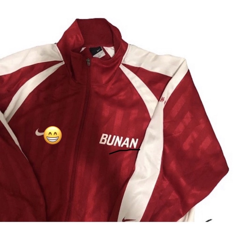 áo nk jacket màu đỏ