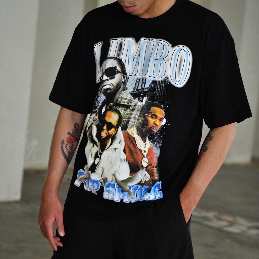 Áo in Graphic Tee Rapper Pop Smoke