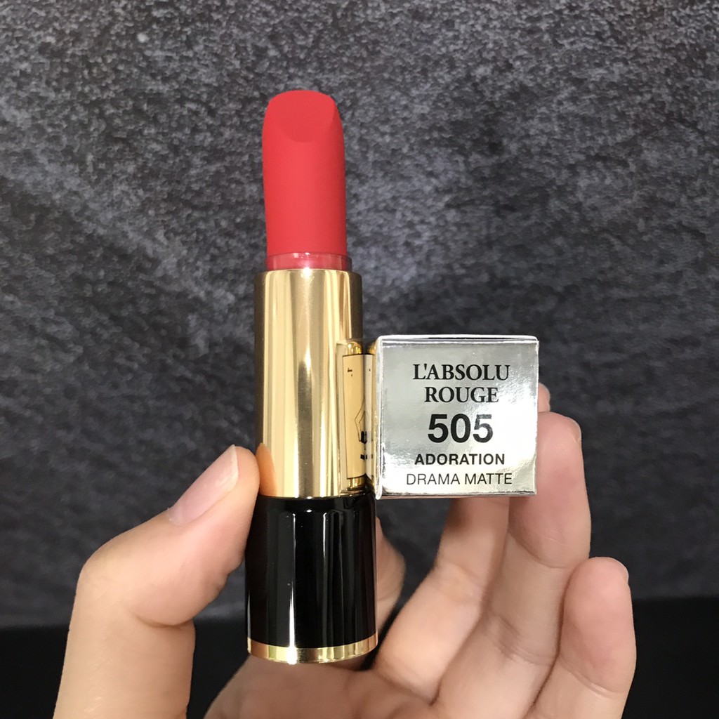 LANCOME (Hàng Mới Về) Son Môi Nhung Lì 505 # 3.4g | BigBuy360 - bigbuy360.vn
