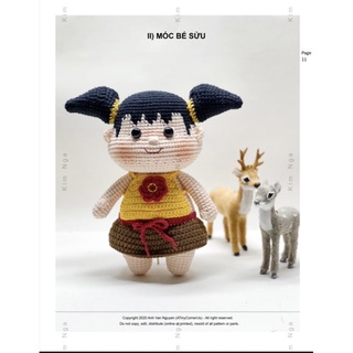 Búp bê handmade Thần Đồng Đất Việt Len (có hình thật sản phẩm)
